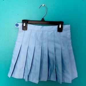 Blue Tennis Skirt